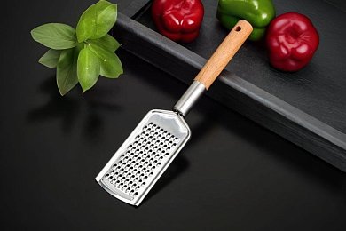 Терка для сыра Валдай (деревянная ручка)