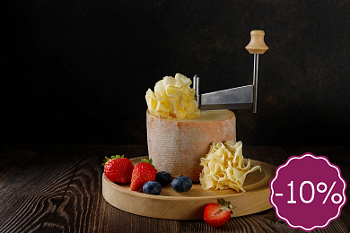 Сыр Тет-де-Муан серебряный 51% "Real Swiss Cheese"