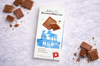 Шоколад молочный Swiss Dream 100г