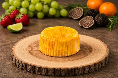 Сыр мягкий с мытой коркой Лангр с трюфелем, 35%, 100г