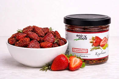 Вяленая клубника с травами Enjoy Food, 125г