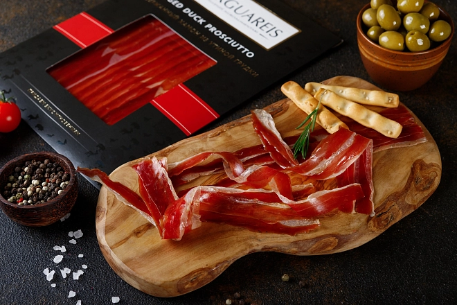 Выдержанный хамон из утиной грудки «Marguareis» 60г