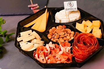 Тарелка "Гастрономический дуэт"