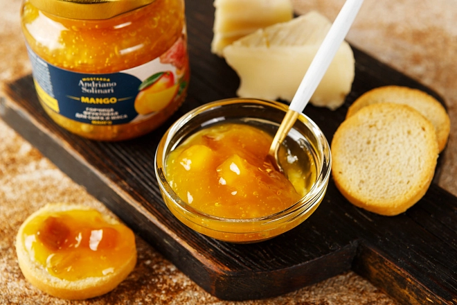 Фруктовая горчица Манговая «Andriano Solinari»