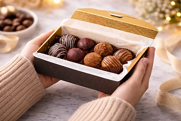 Ассорти из 8 сырных конфет «Larka Chocolates»