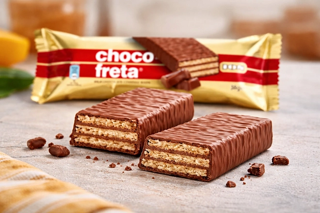 Вафли в молочном шоколаде CHOCOFRETA 38г