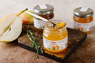 Соус фруктовый сладко-пикантный из груши «Lazzaris» 110г