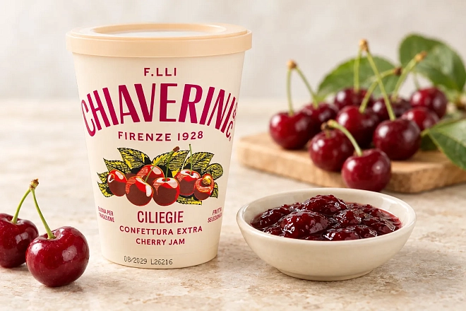 Джем из вишни Chiaverini, 320 г, Италия