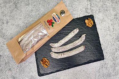 Колбаски с брусникой Mini Fuet с/в AMGUSTIA 60г