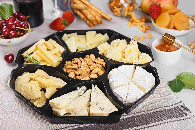 Тарелка к красному вину