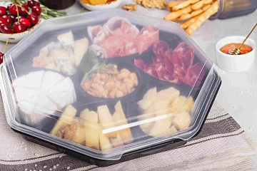 Тарелка «Сырно-мясное ассорти»