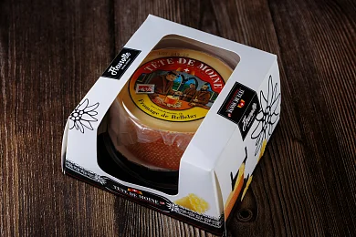 Сыр Тет де Муан подарочный набор 51% «Margot Fromages S.A» 400г