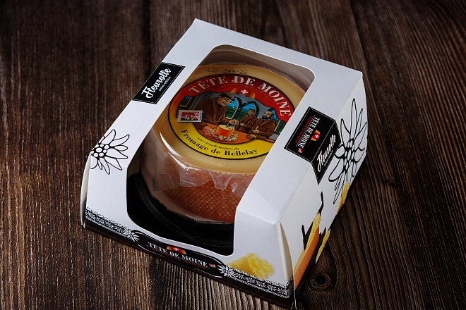 Сыр Тет де Муан подарочный набор 51% «Margot Fromages S.A» 400г