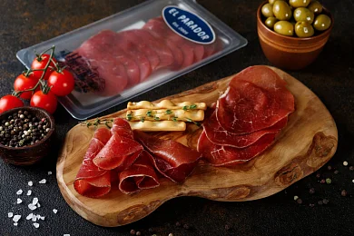 Говядина сыровяленая Брезаола EL Parador нарезка, 70г