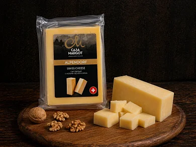 Сыр твердый Альпендорф 45%, 150г «Casa Margot»