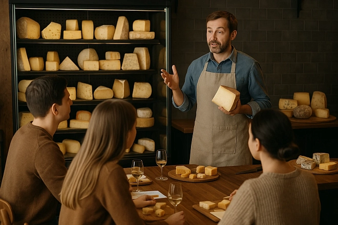 Персональный курс для продавцов сыра