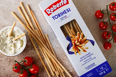 Палочки Хлебные Гриссини Торинези «Roberto» 125г
